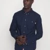 Pier One Camisa - Dark Blue, Hombre