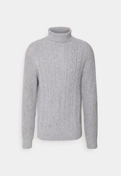 Pier One Hombre NEW CABLE TURTLENECK JUMPER - Jersey De Punto - Light Grey 12 Pier One Hombre NEW CABLE TURTLENECK JUMPER - Jersey De Punto - Light Grey -Ofertas Pier One Tienda afd75e6fb1ee419685e068fa689f680e