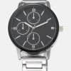 Pier One Unisexo UNISEX - Reloj - Black/silver-coloured -Ofertas Pier One Tienda b0e13a08a964420fb2c80be9f54e9de5