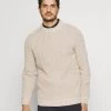 Pier One Hombre CHUNKY MOCKNECK JUMPER - Jersey De Punto - Mottled Beige -Ofertas Pier One Tienda b12fd33339ff43f3a831b33e637d8aad