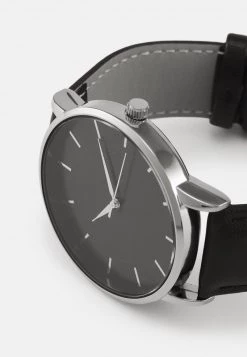 Pier One Unisexo Reloj - Black/silvercoloured -Ofertas Pier One Tienda b21304d4d8ec4553ac54e4d73133cd2c