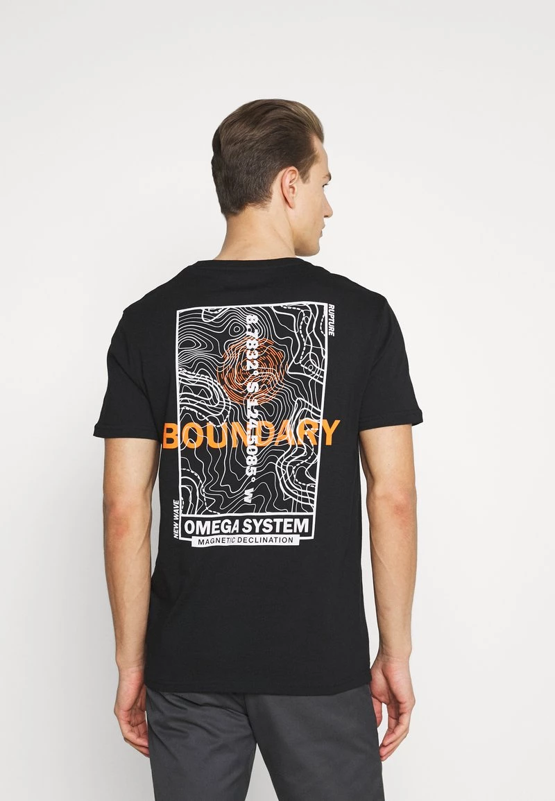 Pier One Hombre Camiseta Estampada - Black 3 Pier One Hombre Camiseta Estampada - Black