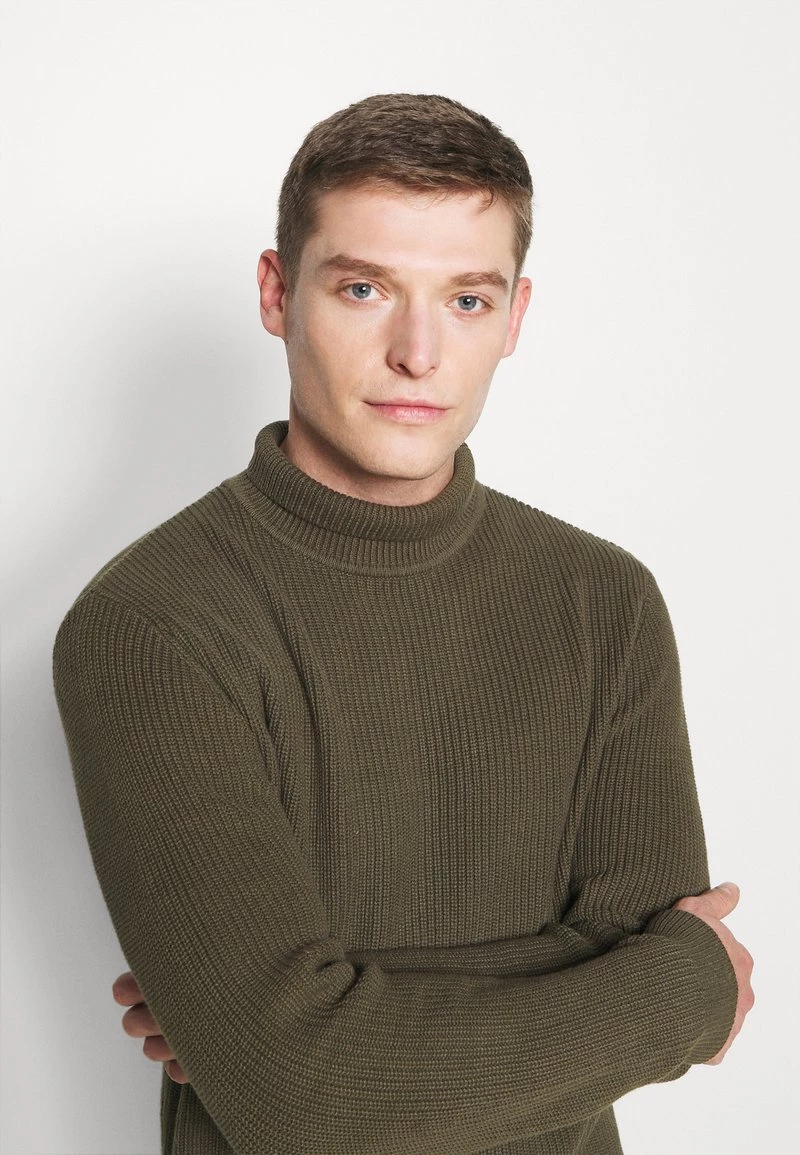 Pier One Hombre Jersey De Punto - Olive 7 Pier One Hombre Jersey De Punto - Olive - Imagen 5