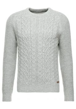 Pier One Hombre Jersey De Punto - Mottled Grey -Ofertas Pier One Tienda b605414dcbea4946b762c96de1952354