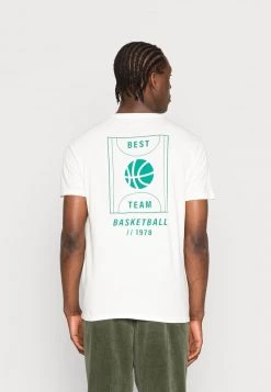 Pier One Hombre Camiseta Estampada - Off White