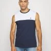 Pier One Hombre EMBRO TANK BLOCK - Top - White -Ofertas Pier One Tienda b790c56fbf73461d9684a39b73707d74