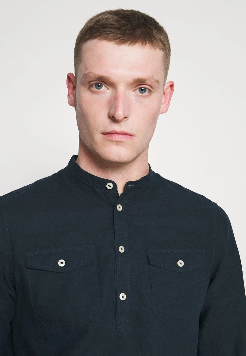 Pier One Hombre Camisa - Dark Blue 6 Pier One Hombre Camisa - Dark Blue - Imagen 4