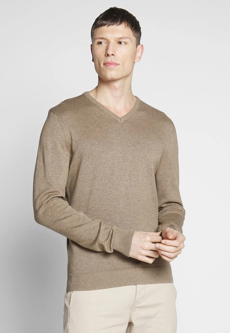 Pier One Hombre Jersey De Punto - Mottled Beige 3 Pier One Hombre Jersey De Punto - Mottled Beige