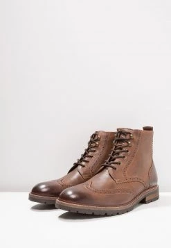 Pier One Hombre Botines Con Cordones - Cognac -Ofertas Pier One Tienda b882d545b36941169e0ace6a5bf7f137