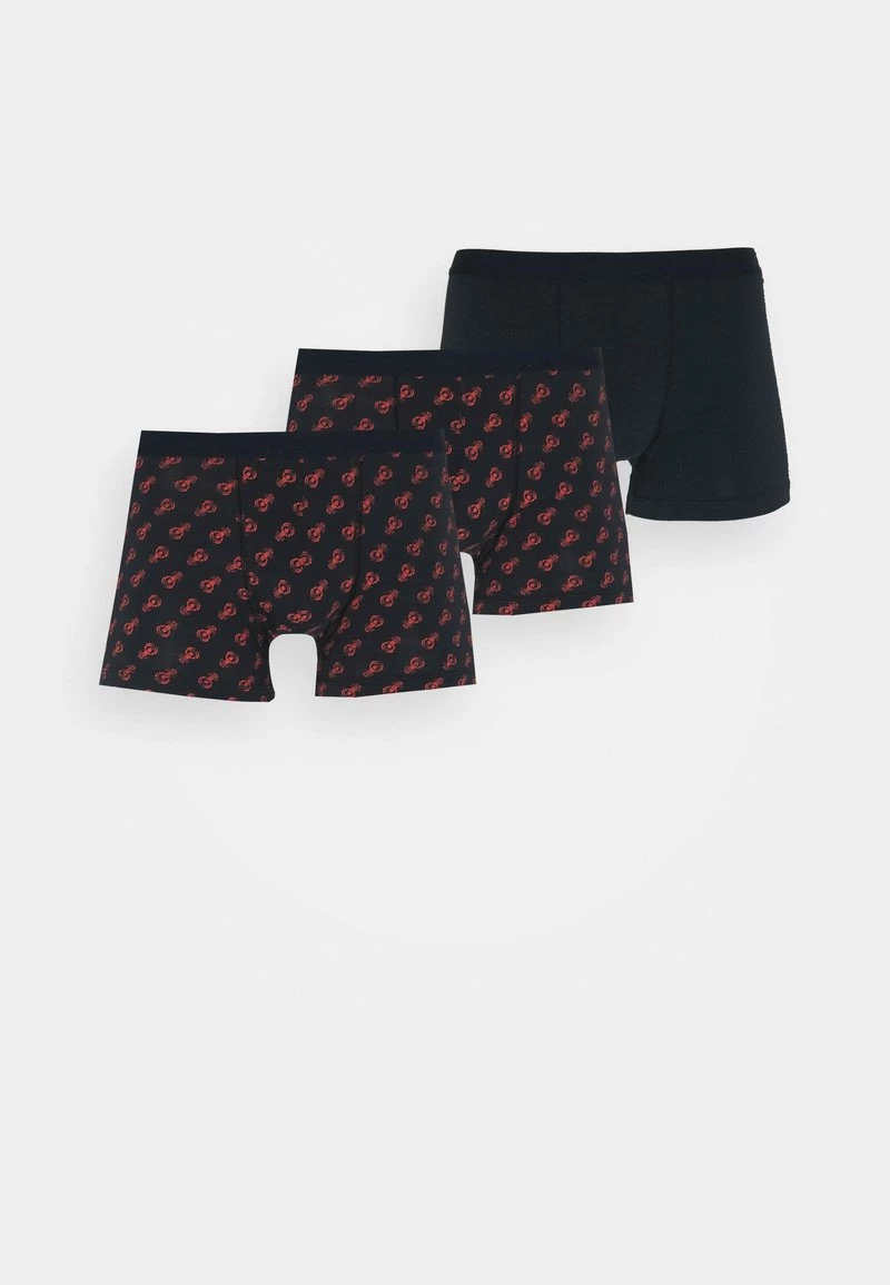 Pier One Hombre 3 PACK - Culotte - Dark Blue/red 6 Pier One Hombre 3 PACK - Culotte - Dark Blue/red - Imagen 4