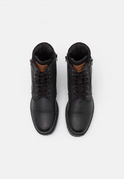 Pier One Hombre Botines Con Cordones - Black -Ofertas Pier One Tienda bb8bfcf731ad427382fce5c580fcbb7f