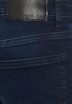 Pier One Hombre Vaqueros Pitillo - Blue/black -Ofertas Pier One Tienda c31b6a44e45a4d3fbc6d9db48e713f62