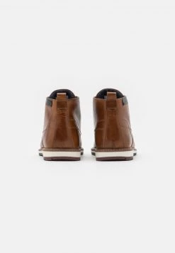 Pier One Hombre LEATHER - Botines Con Cordones - Cognac -Ofertas Pier One Tienda c3ac798058924eea87a9f4352fa1a12c