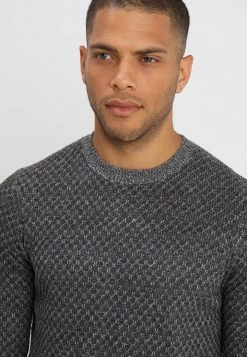 Pier One Hombre Jersey De Punto - Mottled Grey -Ofertas Pier One Tienda c62b864bdc9b459b9f83cadf35795899