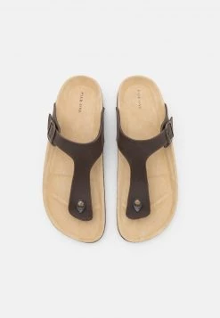 Pier One Unisexo UNISEX - Sandalias De Dedo - Brown -Ofertas Pier One Tienda c703251f644d43b0ba5fe9b365683de1