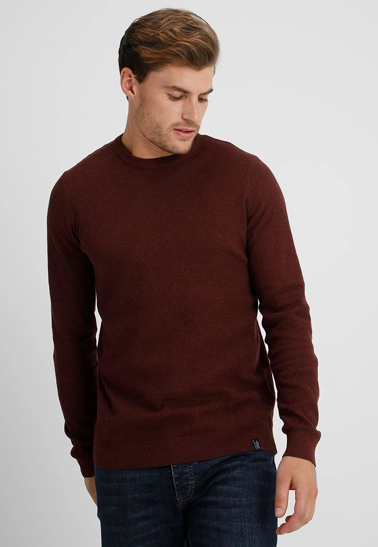 Pier One Hombre Jersey De Punto - Mottled Bordeaux 3 Pier One Hombre Jersey De Punto - Mottled Bordeaux