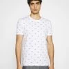 Pier One Hombre Camiseta Estampada - White -Ofertas Pier One Tienda ca01e554b02044b9b5cb3170c021145a