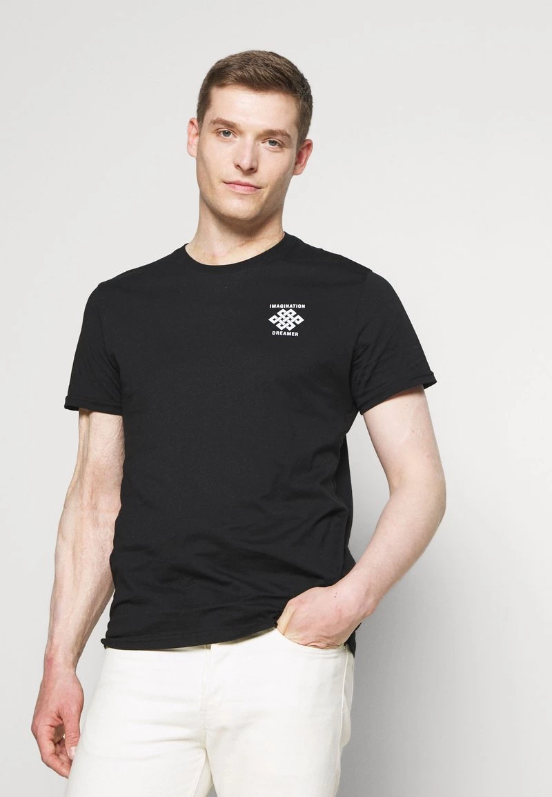 Pier One Hombre Camiseta Estampada - Black 5 Pier One Hombre Camiseta Estampada - Black - Imagen 3