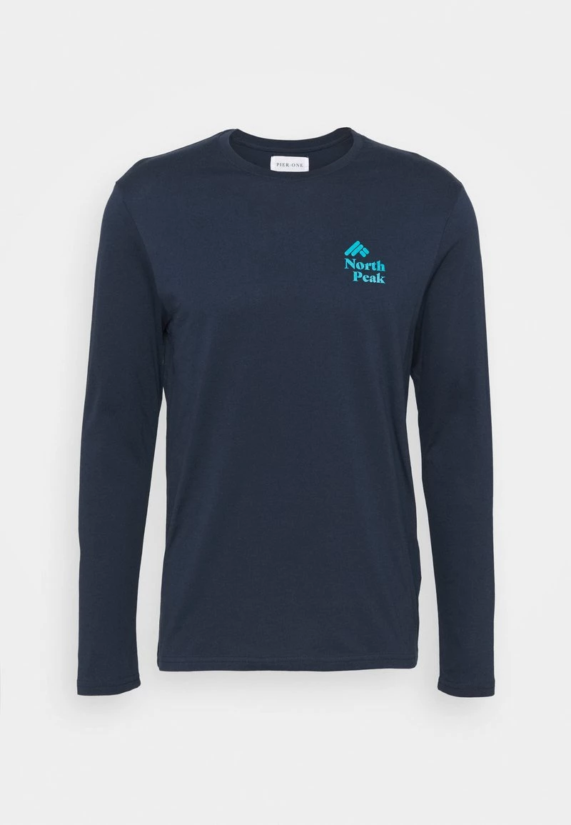 Pier One Hombre Camiseta De Manga Larga - Dark Blue 9 Pier One Hombre Camiseta De Manga Larga - Dark Blue - Imagen 7