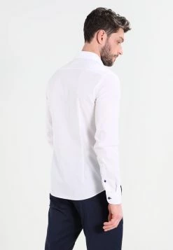 Pier One Hombre Camisa - White/blue -Ofertas Pier One Tienda cacc138443874c1092e1d9739c7e7d93