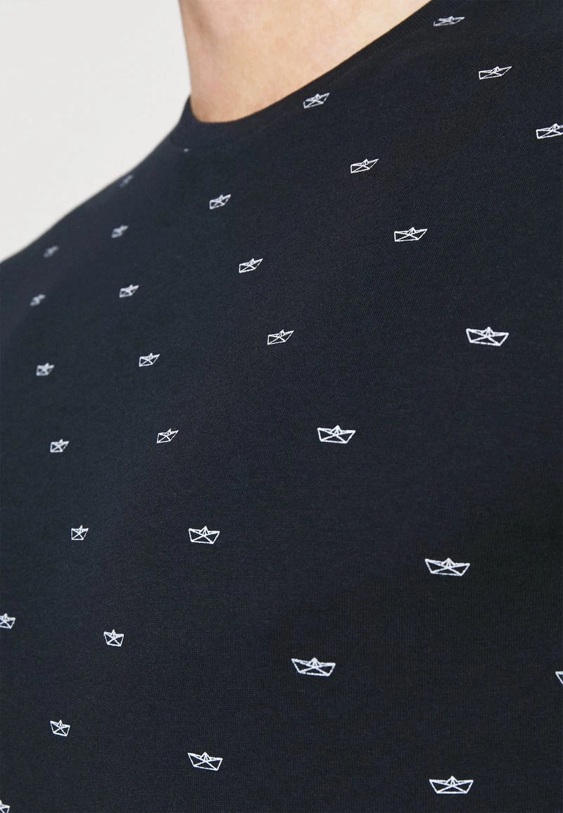 Pier One Hombre Camiseta Estampada - Dark Blue 7 Pier One Hombre Camiseta Estampada - Dark Blue - Imagen 5