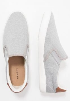 Pier One UNISEX - Mocasines - Grey, Unisexo -Ofertas Pier One Tienda cd310094c7a0495791ab87898b31d41b