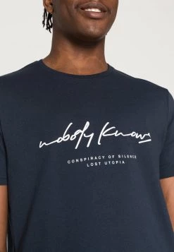 Pier One Hombre Camiseta Estampada - Dark Blue -Ofertas Pier One Tienda cecc2c2e83fd4adba984662a68a9d0ff