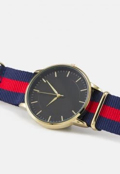 Pier One Unisexo UNISEX - Reloj - Gold/blue/red -Ofertas Pier One Tienda cef881d2710e4aa29a6477639de9bae3