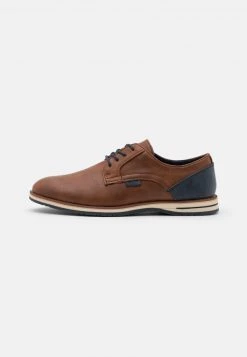 Pier One Hombre Zapatos Con Cordones - Cognac