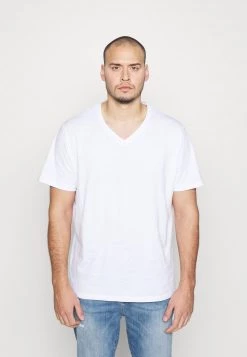 Pier One Hombre 3 PACK - Camiseta Básica - White -Ofertas Pier One Tienda cf3cafa4b8ab4156888430041dbbabf5