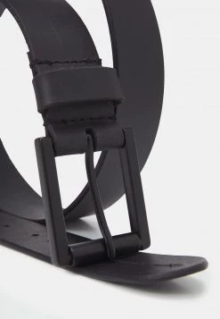 Pier One Hombre LEATHER - Cinturón - Black -Ofertas Pier One Tienda d1354464c7ac46a486f685b26776c353