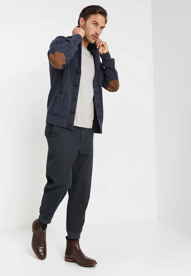 Pier One Hombre Chaqueta De Punto - Mottled Blue 4 Pier One Hombre Chaqueta De Punto - Mottled Blue - Imagen 2