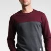 Pier One Hombre Sudadera - Mottled Bordeaux -Ofertas Pier One Tienda d36ca4dab35e41758d1f360f10f49e77