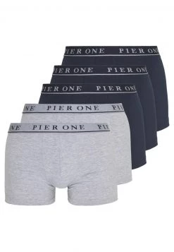 Pier One Hombre 5 PACK - Culotte - Dark Blue/mottled Grey -Ofertas Pier One Tienda d4dee33262f043a78b9563ab4cdb0bb2