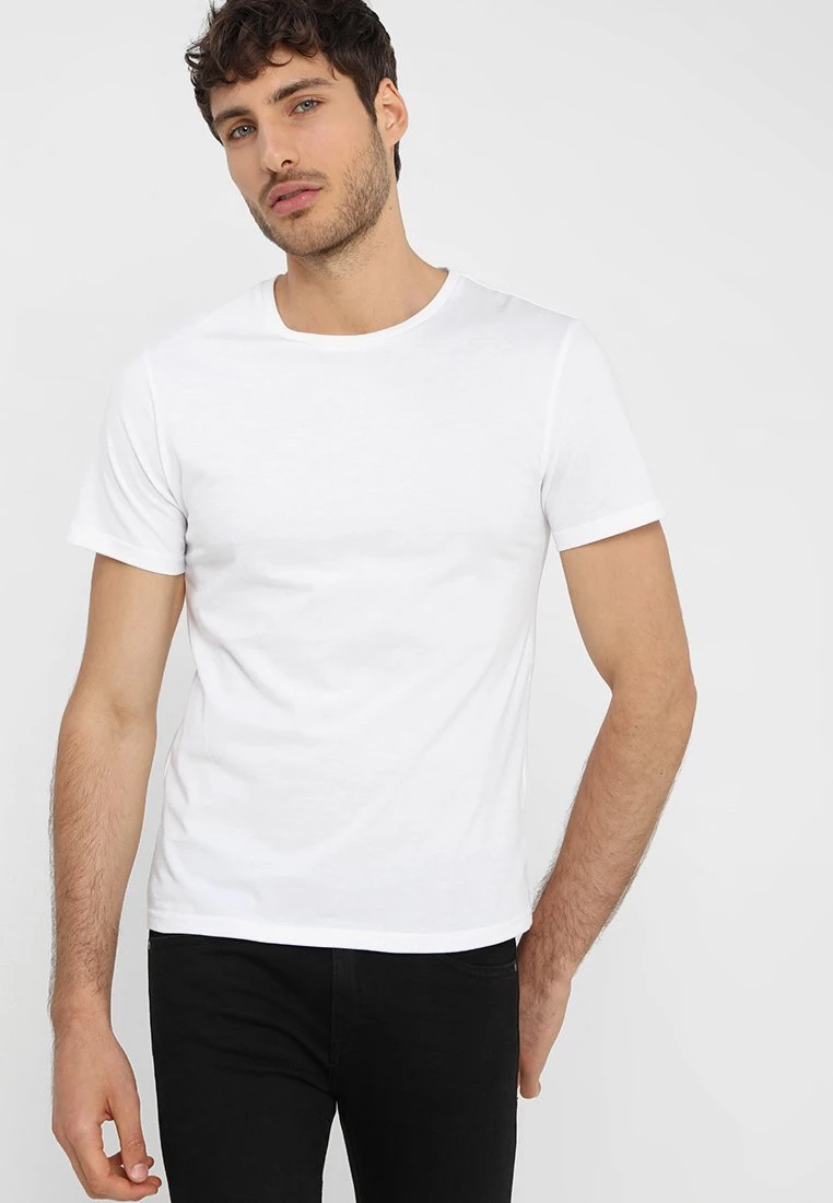 Pier One Hombre Camiseta Básica - White 3 Pier One Hombre Camiseta Básica - White