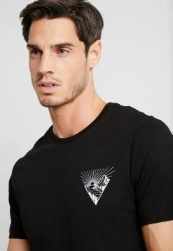 Pier One Hombre Camiseta Estampada - Black -Ofertas Pier One Tienda d5edb0f9835145e2af2697295f315443