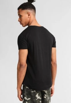 Pier One Hombre Camiseta Básica - Black -Ofertas Pier One Tienda d6602250572043e18ca408482080235f