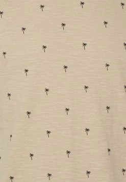 Pier One Hombre Camiseta Estampada - Beige -Ofertas Pier One Tienda d6881d653f8f409d99689d47f1bb5fe1