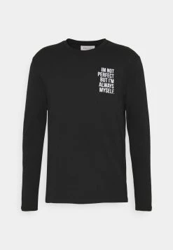 Pier One Hombre Camiseta De Manga Larga - Black -Ofertas Pier One Tienda d7cb7a6abe514a418ece44a4cbdabb8e