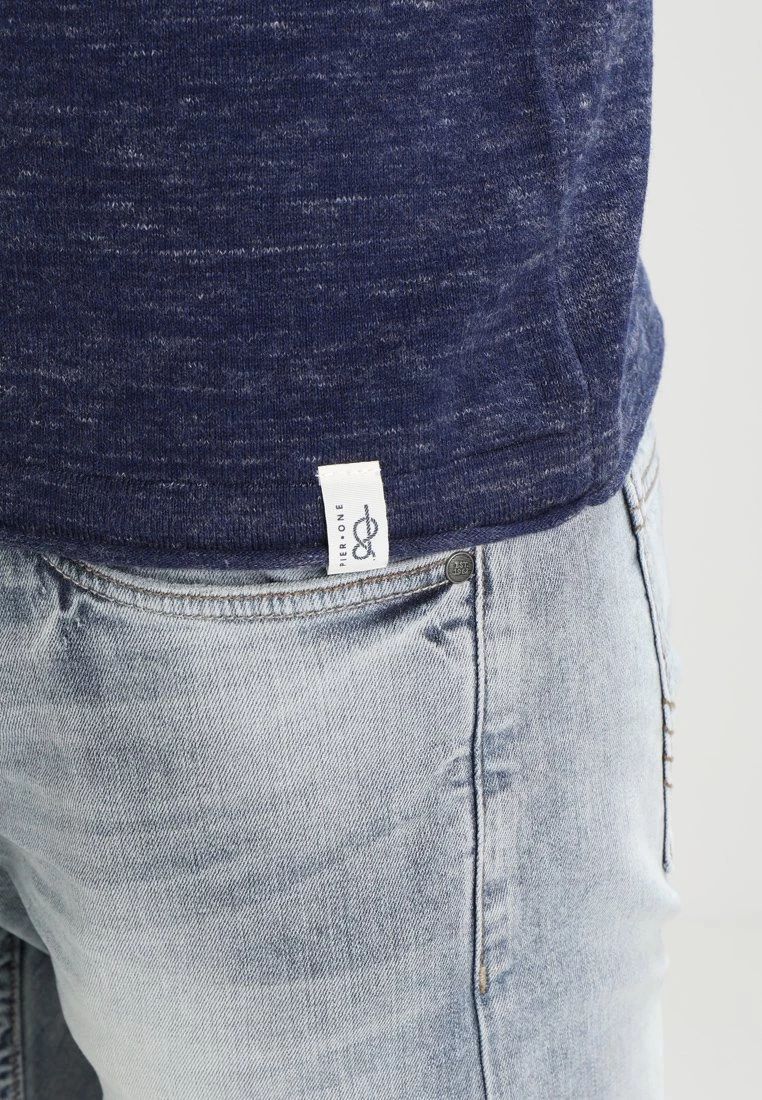 Pier One Jersey De Punto - Mottled Blue, Hombre 7 Pier One Jersey De Punto - Mottled Blue, Hombre - Imagen 5