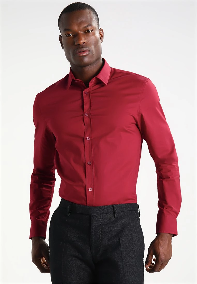 Pier One Camisa Elegante - Red, Hombre 3 Pier One Camisa Elegante - Red, Hombre