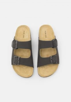 Pier One Hombre UNISEX - Pantuflas - Dark Grey -Ofertas Pier One Tienda da3cc12a87314748a9ff33d46dc09280