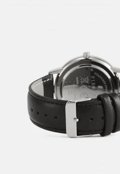 Pier One Unisexo Reloj - Black/silvercoloured -Ofertas Pier One Tienda dab26871ce5349d8a3b5d07828877f49