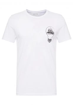 Pier One Hombre Camiseta Estampada - White -Ofertas Pier One Tienda dbbfdd9ecfe948409c4b75843bebf620