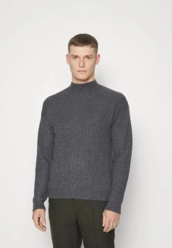 Pier One Hombre Jersey De Punto - Mottled Dark Grey