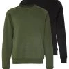 Pier One Hombre 2er Pack CREW NECK - Sudadera - Khaki/black 1 Pier One Hombre 2er Pack CREW NECK - Sudadera - Khaki/black -Ofertas Pier One Tienda de12feccbd1e47b3bbcb87b59c3bd67a