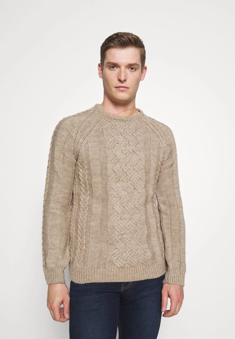 Pier One Hombre Jersey De Punto - Mottled Beige 3 Pier One Hombre Jersey De Punto - Mottled Beige