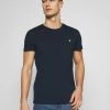 Pier One Camiseta Básica - Dark Blue, Hombre -Ofertas Pier One Tienda df2fea37d37240e8a81526051fb43b58