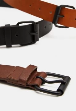 Pier One Unisexo 3 PACK - Cinturón - Black/brown/cognac -Ofertas Pier One Tienda e0f11aa94c50410691693ddd4a5cfdc3
