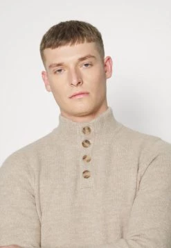 Pier One Jersey De Punto - Mottled Beige, Hombre -Ofertas Pier One Tienda e1547dbddbb54ce69d9dc8d9c0754901